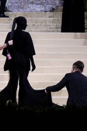 September 13, 2021, New York City, New York, USA: KIM KARDASHIAN attends the Met Gala 2021 celebrating Ã¢â‚¬oeIn America:A Lexicon of FashionÃ¢â‚¬Â.The Metropolitan Museum of Art, NYC.September 13, 2021. New York City USA - ZUMAms4_ 20210913_zaf_ms4_007 Copyright: xSoniaxMoskowitzxGordonx