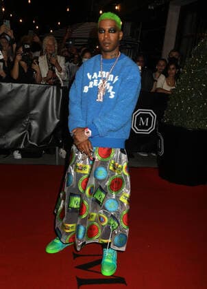September 13, 2021, New York, New York, USA: KID CUDI attends the 2021 VIP Met Gala departures held at The Mark Hotel. New York USA - ZUMAk03_ 20210913_zaf_k03_295 Copyright: xNancyxKaszermanx