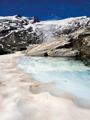 IMAGO Nature: Unsere Erde, Klimawandel, Gletscherschmelze gletschersee,schlatenkees,gletscherseen *** glacial lake,glacial lakes ftp-g11