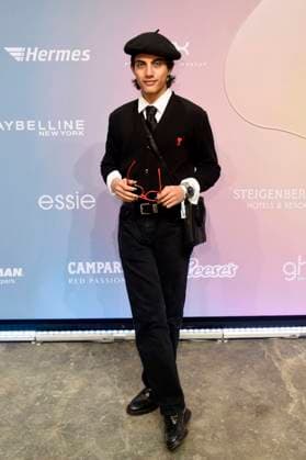 Nic Kaufmann bei der Adidas Fashion Show auf der About You Fashion Week im Kraftwerk Berlin. Berlin, 14.09.2021 *** Nic Kaufmann at the Adidas Fashion Show at About You Fashion Week at Kraftwerk Berlin Berlin, 14 09 2021 Foto:xN.xKubelkax xFuturexImage