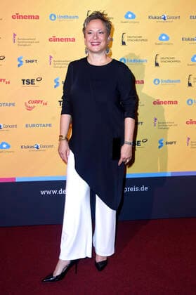 Ranja Bonalana bei der Verleihung des Deutschen Synchronpreises 2021 im Tipi am Kanzleramt. Berlin, 15.09.2021