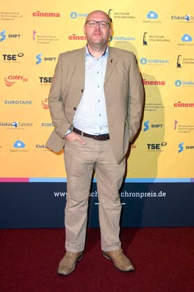 Gerrit Schmidt-Foß bei der Verleihung des Deutschen Synchronpreises 2021 im Tipi am Kanzleramt. Berlin, 15.09.2021