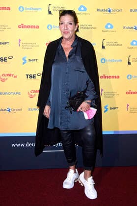 Katy Karrenbauer bei der Verleihung des Deutschen Synchronpreises 2021 im Tipi am Kanzleramt. Berlin, 15.09.2021