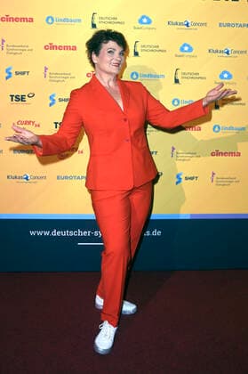 Gayle Tufts bei der Verleihung des Deutschen Synchronpreises 2021 im Tipi am Kanzleramt. Berlin, 15.09.2021