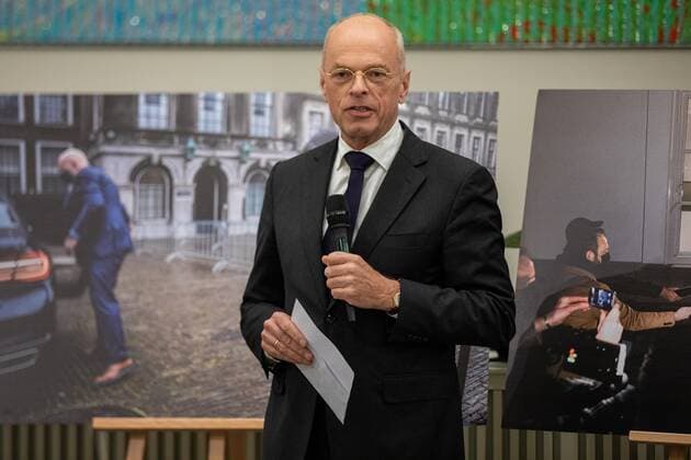 THE HAGUE - The presentation of the Prinsjesboek prize, the Prinsjesfotoprijs and the princes podcast by Democracy in Word and Image. ANP WESLEY DE WIT Copyright: xHollandsexHoogtex xxANPx x437633801x
