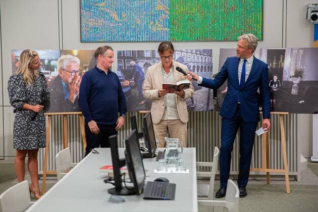 THE HAGUE - The presentation of the Prinsjesboek prize, the Prinsjesfotoprijs and the princes podcast by Democracy in Word and Image. ANP WESLEY DE WIT Copyright: xHollandsexHoogtex xxANPx x437633890x