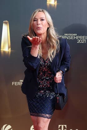 Birgit von Bentzel bei der Ankunft zur Deutscher Fernsehpreis Verleihung am 16.09.2021 in Köln Deutscher Fernsehpreis Verleihung 2021 in Koeln