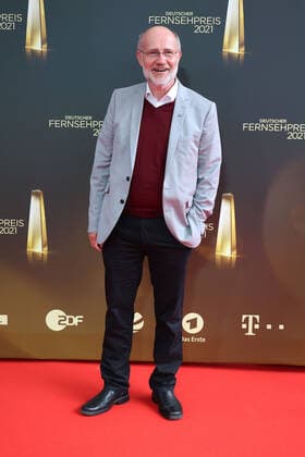 Harald Lesch bei der Ankunft zur Deutscher Fernsehpreis Verleihung am 16.09.2021 in Köln Deutscher Fernsehpreis Verleihung 2021 in Koeln
