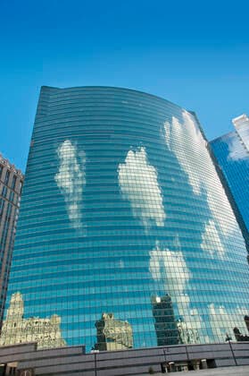 Architektur von Kevin Roche wolkenkratzer,chicago,leo burnett building,hochhaus,hochhäuser *** skyscraper,chicago,skyscrapers,chicagos gf4-hhy