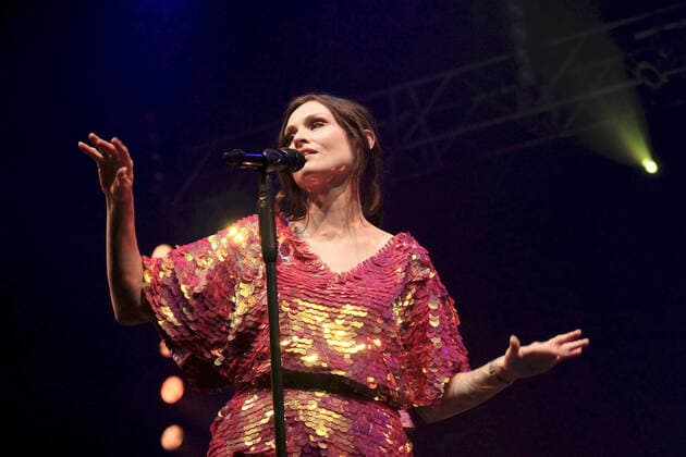 September 16, 2021, Newport, United Kingdom: English singer, songwriter and model Sophie Michelle Ellis-Bextor performs live on stage at the Isle of Wight Festival in Newport. Newport United Kingdom - ZUMAs197 20210916_zaa_s197_277 Copyright: xDawnxFletcher-Parkx
