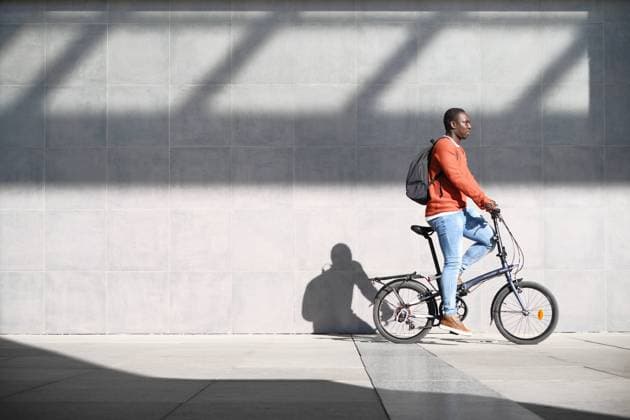 urban,mobil,klapprad,städtisch,urbanität,urbanitäten