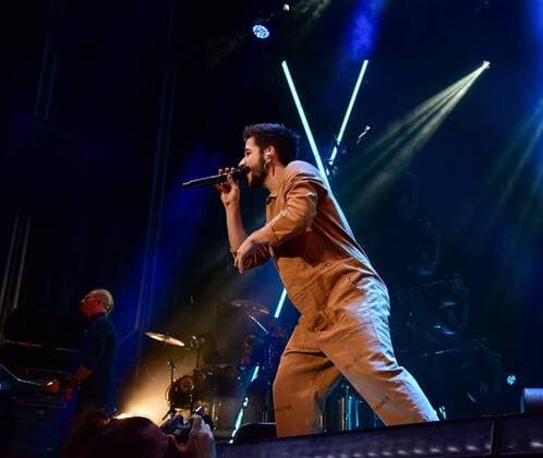 Camilo concert in Seville, Thursday, September 16, 2021 Cordon Press