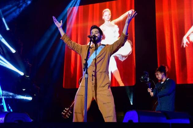 Camilo concert in Seville, Thursday, September 16, 2021 Cordon Press