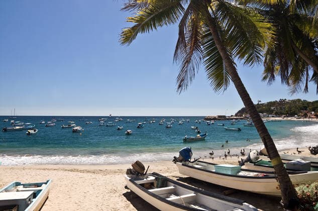 strand,mexiko,puerto escondido,strände,mexico,nordamerika