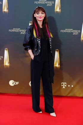 Larissa Rieß bei der Verleihung des Deutschen Fernsehpreises 2021 im Tanzbrunnen. Köln, 16.09.2021