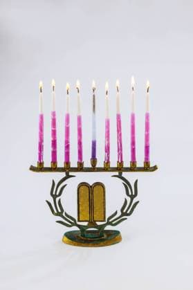 kerzenlicht,chanukkaleuchter,chanukkia,kerzenschein *** candlelight,Chanukah candelabra ,chanukiah,candlelights w2i-hts