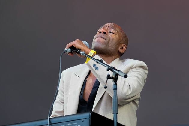 September 18, 2021, Newport, United Kingdom: Andrew Roachford, MBE, British singer songwriter and keyboard player with the pop, rock and soul band Roachwood performing live on stage at the Isle of Wight Festival. Newport United Kingdom - ZUMAs197 20210918_zaa_s197_062 Copyright: xDawnxFletcher-Parkx