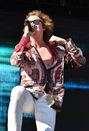 September 18, 2021, Las Vegas, NV, USA: The Kid LAROI performs on the Daytime Stage at the 2021 iHeartRadio Music Festival at AREA15 on September 18, 2021 in Las Vegas, Nevada. Las Vegas USA - ZUMAs181 20210918_zea_s181_180 Copyright: xImagespacex
