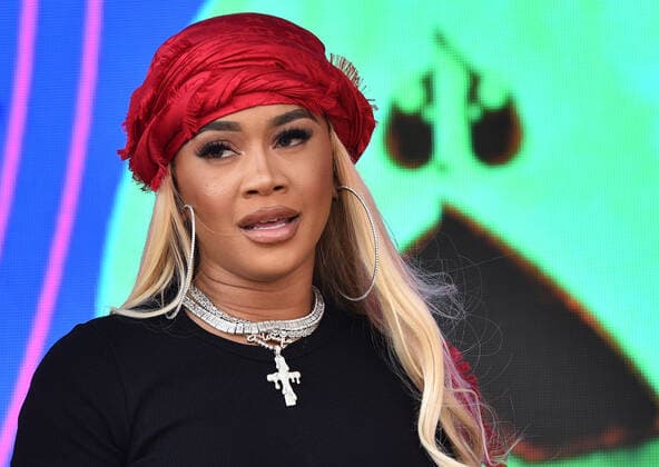 September 18, 2021, Las Vegas, NV, USA: Saweetie performs on the Daytime Stage at the 2021 iHeartRadio Music Festival at AREA15 on September 18, 2021 in Las Vegas, Nevada. Las Vegas USA - ZUMAs181 20210918_zea_s181_158 Copyright: xImagespacex