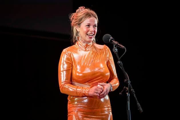 BELIEVE IN YOU prisen uddeles til Jennifer Vedsted Christiansen. Lauritzen prisen bliver uddelt paa Folketeatret soendag den 19. september 2021. Traditionen tro uddeles Lauritzen-prisen paa 250.000 kr. til en mandlig og en kvindelig skuespiller, som paa baggrund af deres store kunstneriske praestationer paa de danske scener, TV eller film skal haedres med den flotte pris. Yderligere uddeles Lauritzen Fondens Visionspris paa 100.000 kr., Lauritzen Fondens Backstage-pris paa 50.000 kr., Lauritzen Fondens Wauw-pris paa 30.000 kr., Lauritzen Fondens Believe in You-priser paa 4 x 25.000 kr. og Lauritzen Fondens Boerne og Unge-pris paa 2 x 50.000 kr.. , Copenhagen Denmark Copyright: MartinxSylvestx COP105 spdk20210919-224958-L