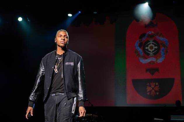 September 18, 2021, Concord, CA, USA: Masego performs on Day One of the Lights on Festival at Concord Pavilion on September 18, 2021 in Concord, California. ( Chris Tuite imageSPACE) Concord USA - ZUMAs181 20210918_zea_s181_280 Copyright: xImagespacex