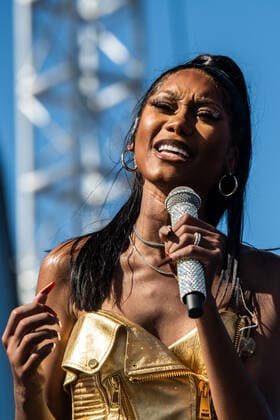 Muni Long performs on Day Two of the Lights on Festival at Concord Pavilion on September 19, 2021 in Concord, California. Copyright: ximageSPACEx