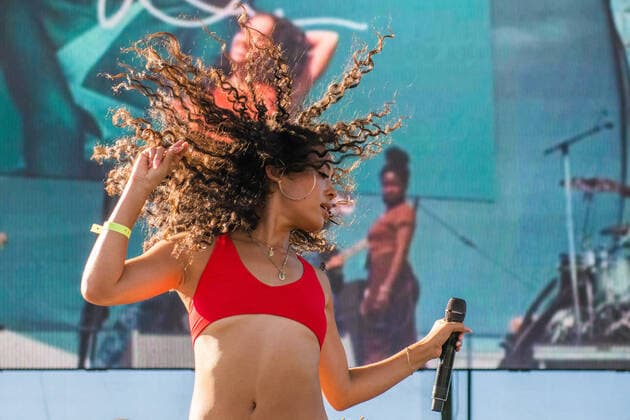 Joyce Wrice performs on Day Two of the Lights on Festival at Concord Pavilion on September 19, 2021 in Concord, California. Copyright: ximageSPACEx