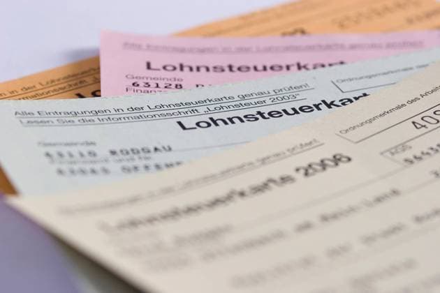 Lohnsteuerkarte 2006 *** Income tax card 2006