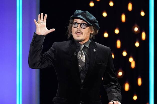 Johnny Depp Winner Donosti Award at the 69th edition of the San Sebastian film festival, September 22, 2021 Cordon Press