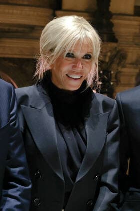 Soirée a l occasiondu concert inaugural de Gustavo Dudamel, nouveau Directeur artistique de l Opera de Paris. 272606 2021-09-22 Paris France Macron, Emmanuel; Macron, Brigitte (Trogneux)  Copyright: xSergexArnalx xStarfacex STAR_272606_070