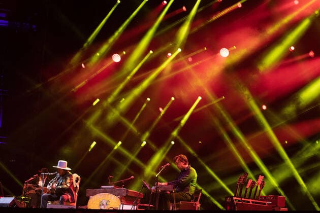 Mandatory Credit: Photo by Cesare Veronesi LiveMedia Shutterstock (12465333b) Zucchero Italian singer Music Concert Acoustic Zucchero in Arena di Verona 2021, Verona, Italy - 24 Sep 2021
