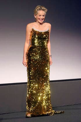 Sharon Stone bei der Verleihung des Golden Eye Awards auf dem 17. Zurich Film Festival 2021 im Kino Corso. Zürich, 25.09.2021
