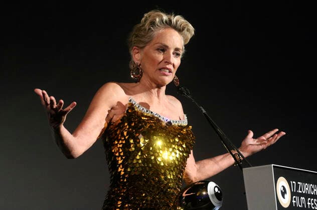 Sharon Stone bei der Verleihung des Golden Eye Awards auf dem 17. Zurich Film Festival 2021 im Kino Corso. Zürich, 25.09.2021