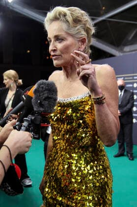 Sharon Stone bei der Verleihung des Golden Eye Awards auf dem 17. Zurich Film Festival 2021 im Kino Corso. Zürich, 25.09.2021