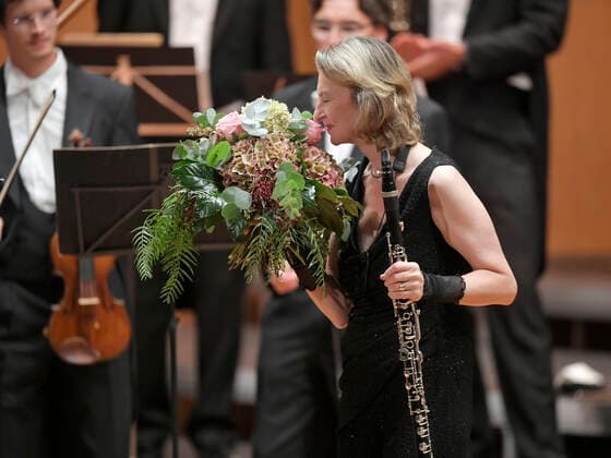 26.09.2021, Klassikfestival Bad Wörishofen, Festival der Nationen 2021 im Kurhaus Bad Wörishofen im Allgäu, Klarinettistin Sabine Meyer (GER) spielt Mozart, mit dem Kammerorchester des Symphonieorchesters des Bayerischen Rundfunks. 26.09.2021, Klassikfestival Bad Wörishofen 26.09.2021, Klassikfestival Bad Wörishofen