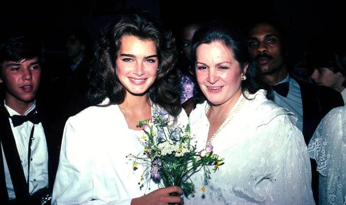 Brooke Shields and mother Teri 1980s Photo by Adam Scull PHOTOlink MediaPunch Copyright: xPHOTOlink.netx xMediaPunchx