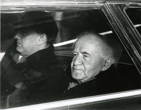 Washington, DC, March 10, 1960 - David Ben-Gurion. Photo: Abbie Rowe NARA AbbiexRowexCollection 1063_05_David Ben Gurion