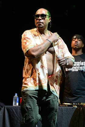 MIAMI FL - SEPTEMBER 27: Bone Thugs-n-Harmony perform during the TLC CrazySexyCool Anniversary Tour at the FPL Solar Amphitheater at Bayfront Park on September 27, 2021 in Miami, Florida. Copyright: xmpi04x