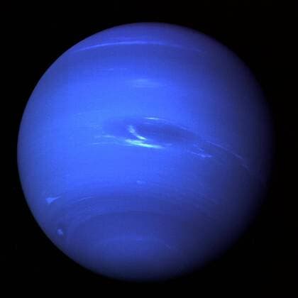 IMAGO Creative: Planeten im Sonnensystem Neptun - Symbolbilder September 24, 2021: Space: On the night 175 years ago on Sept. 23-24, 1846, astronomers discovered Neptune, the eighth planet orbiting our Sun. The discovery was made based on mathematical calculations of its predicted position due to observed perturbations in the orbit of the planet Uranus. The discovery was made using a telescope since Neptune is too faint to be visible to the naked eye, and astronomers soon discovered a moon orbiting the planet. More than a century later, a second moon was discovered orbiting the planet. Our knowledge of distant Neptune greatly increased from the scientific observations made during Voyager 2 s flyby in 1989, including the discovery of five additional moons and confirmation of dark rings orbiting the plan - ZUMAz03_ 20210924_ska_z03_904 Copyright: xNASAx