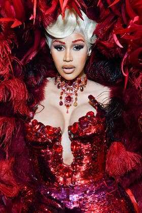 Bilder des Jahres 2021, Entertainment 09 September Entertainment Themen der Woche KW39 Entertainment Bilder des Tages Paris Fashion Week. Thierry Mugler : Couturissime Photocall. 272842 2021-09-28 Paris France Almanzar, Belcalis (Cardi B)  Copyright: xSergexArnalx xStarfacex STAR_272842_047