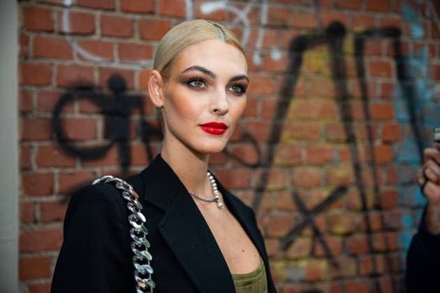 Celebrity Arrivals At Fendi Fashion Show During The Milan Fashion Week Spring Summer 2022 Vittoria Ceretti attends the Fendi Fashion Show during the Milan Fashion Week Spring Summer 2022 on September 22, 2021 in Milan, Italy. Milan Italy bremec-notitle210922_nprS6  Copyright: xAlessandroxBremecx