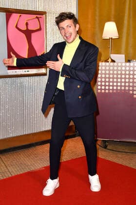 Lennart Betzgen bei der 63. Verleihung vom Ernst-Lubitsch-Preis 2021 in der Astor Film Lounge. Berlin, 28.09.2021