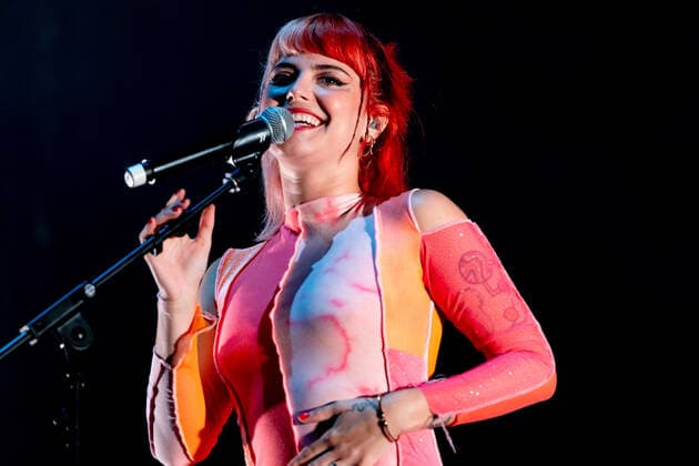 September 30, 2021, Valencia, Spain: Alba Martinez Reche, better known as Alba Reche performs on stage during a concert at La Marina in Valencia..Alba MartÃanez Reche is a Spanish singer-songwriter, composer and artist. She became known by participating in the TVE talent contest, Operacion Triunfo 2018, being part of its tenth edition and being in the second position. Valencia Spain - ZUMAs197 20210930_zaa_s197_244 Copyright: xXiscoxNavarrox