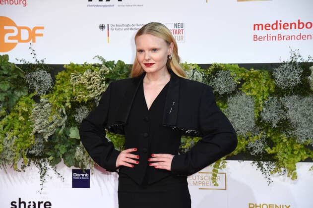Maria Dragus Deutscher Filmpreis 2021 im Palais am Funkturm (Messe Berlin) in Berlin am 01.10.2021