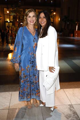 Andrea Lüdke und Simone Thomalla bei der Deutscher Filmpreis Lola Aftershow Party am 1.09.2021 in Berlin Deutscher Filmpreis 2021 in Berlin - Lola Aftershow Party