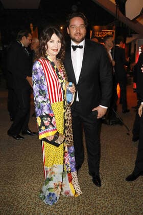 Iris Berben und Ronald Zehrfeld bei der Deutscher Filmpreis Lola Aftershow Party am 1.09.2021 in Berlin Deutscher Filmpreis 2021 in Berlin - Lola Aftershow Party
