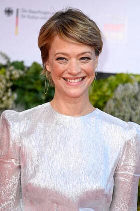 Heike Makatsch bei der 71. Verleihung des Deutschen Filmpreises 2021 im Palais am Funkturm in der Messe Berlin. Berlin, 01.10.2021