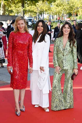 Franziska Weisz, Simone Thomalla und Natalia Avelon bei der 71. Verleihung des Deutschen Filmpreises 2021 im Palais am Funkturm in der Messe Berlin. Berlin, 01.10.2021