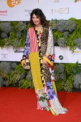 Iris Berben bei der 71. Verleihung des Deutschen Filmpreises 2021 im Palais am Funkturm in der Messe Berlin. Berlin, 01.10.2021