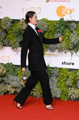 Lea van Acken bei der 71. Verleihung des Deutschen Filmpreises 2021 im Palais am Funkturm in der Messe Berlin. Berlin, 01.10.2021